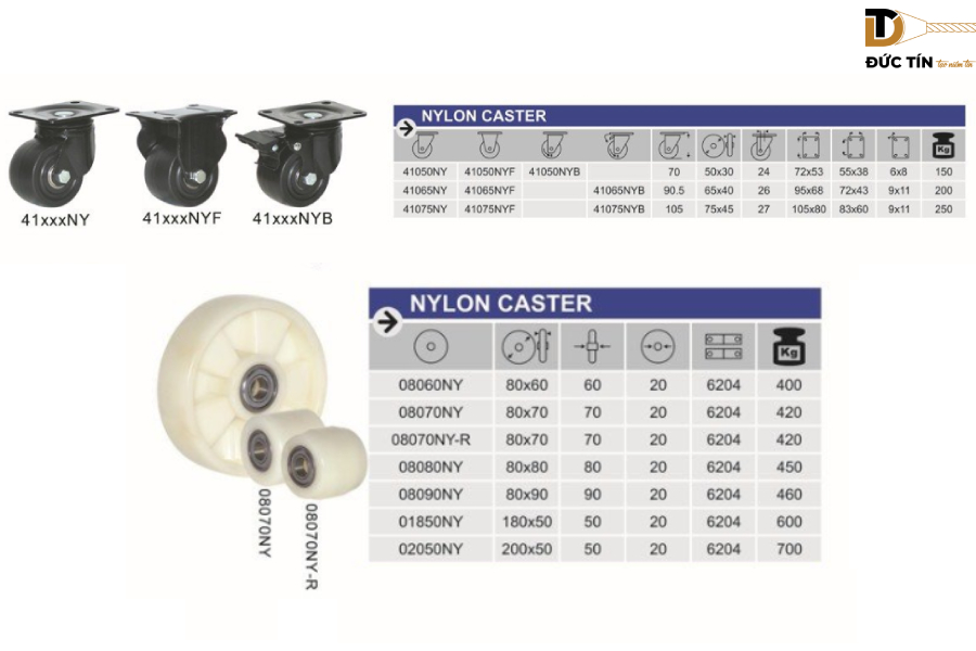 nylon-caster